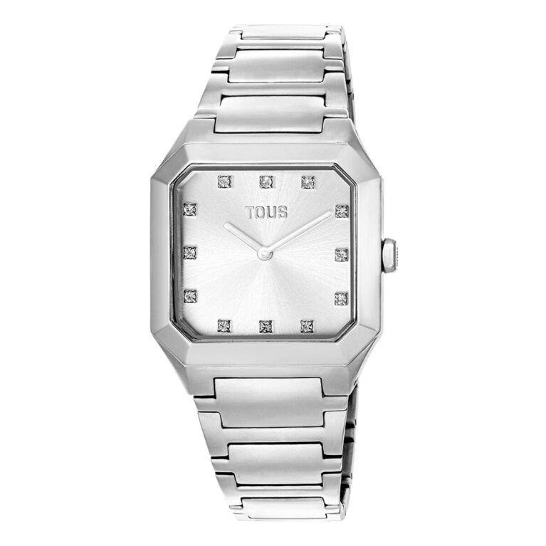 Reloj analógico con brazalete de acero Karat Squared