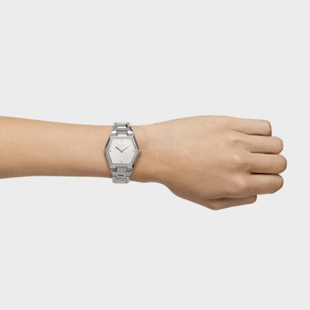 Reloj analógico con brazalete de aluminio Karat